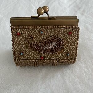 New l!! Beautiful Little Indian beaded purse! 👜